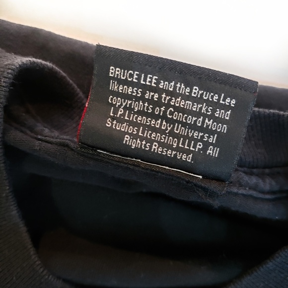 Men's Small Bruce Lee Spinning DJ Graphic Tee - Picture 5 of 6